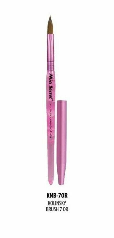 New Mia Secret Acrylic Nail Brush KOLINSKY Art Brush #7OR