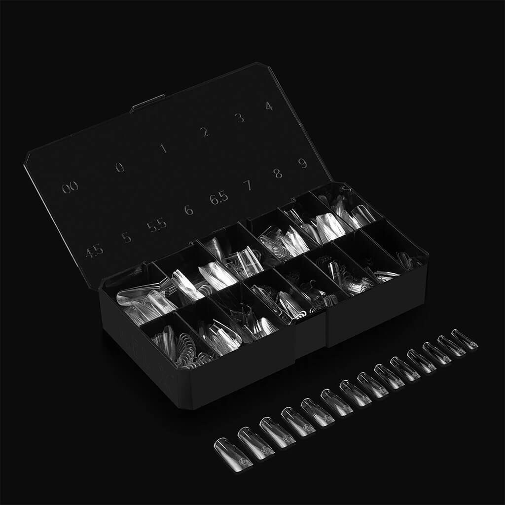 Gel X Natural Sqaure Medium (Box of 600 Tips)