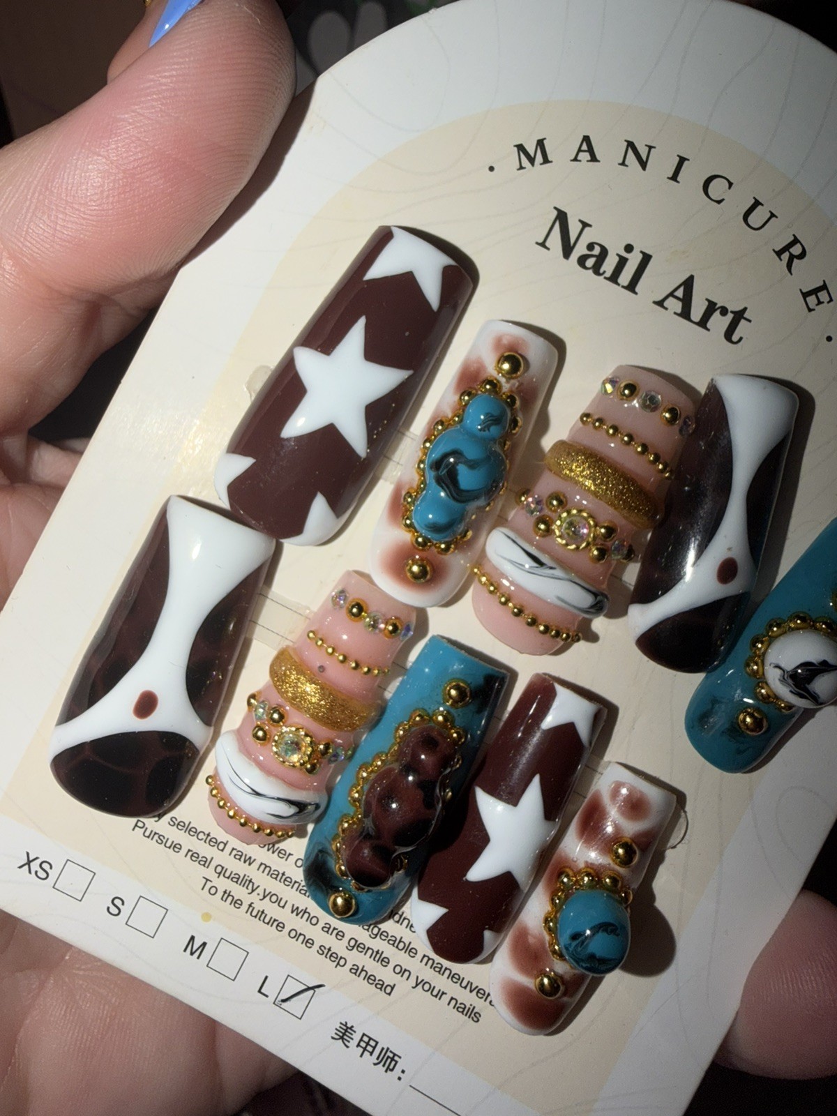 Western Press On Nails