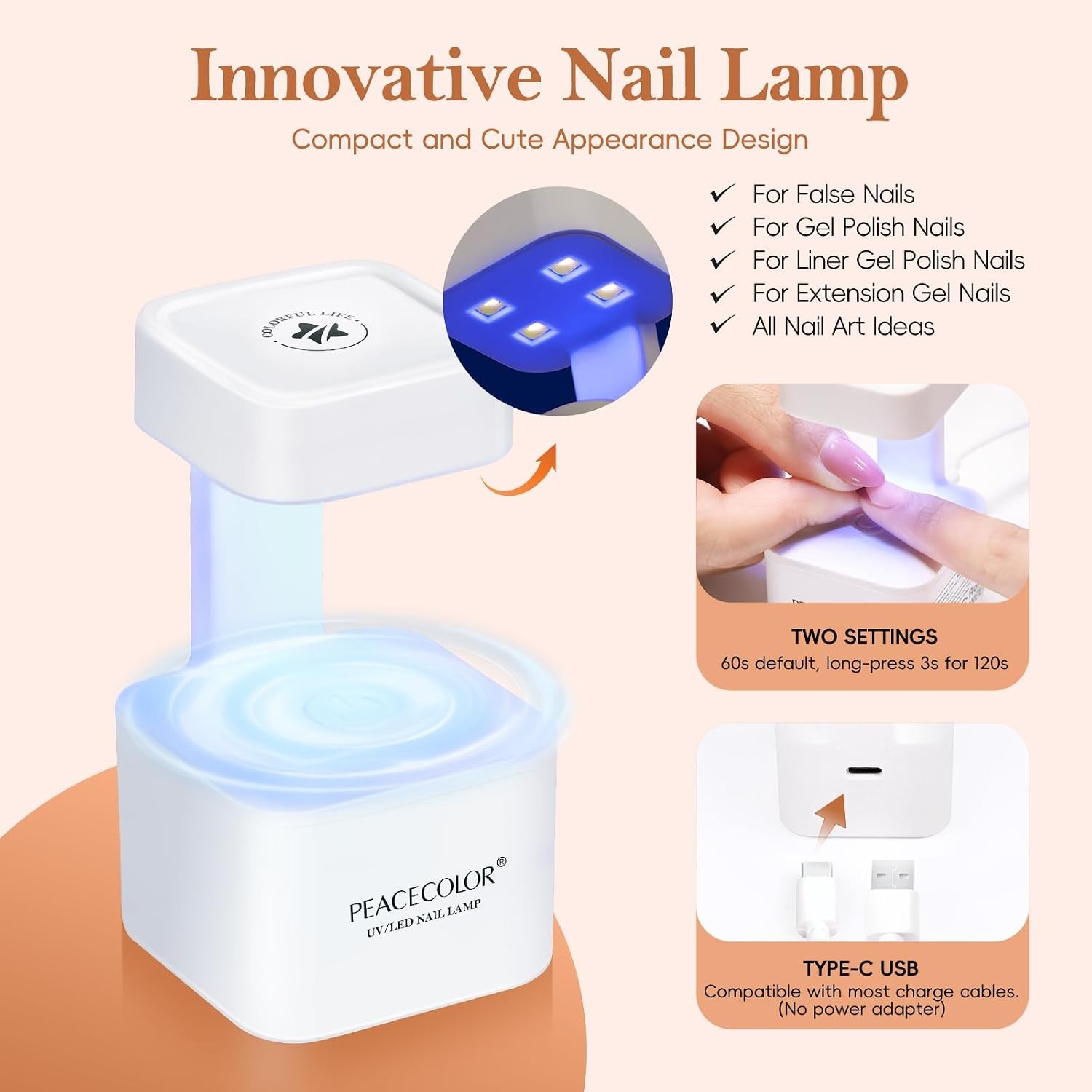 French Tip Press On Nails Kit – 150Pcs Long Coffin Gel Nail Kit