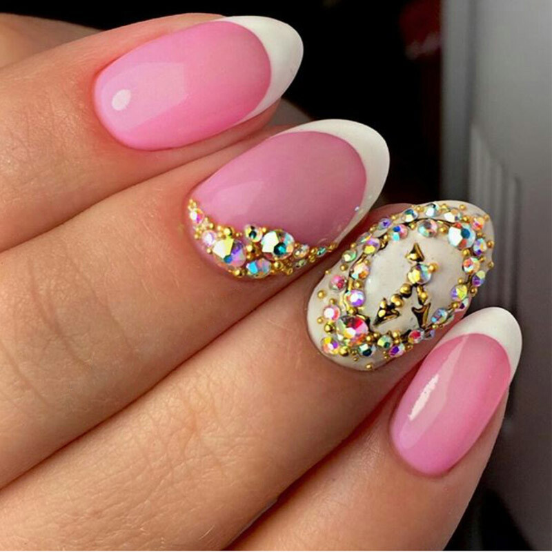 1440pcs (ss4 1.6mm) Glitter Nail Art Rhinestone Flatback Crystal Nail Decoration
