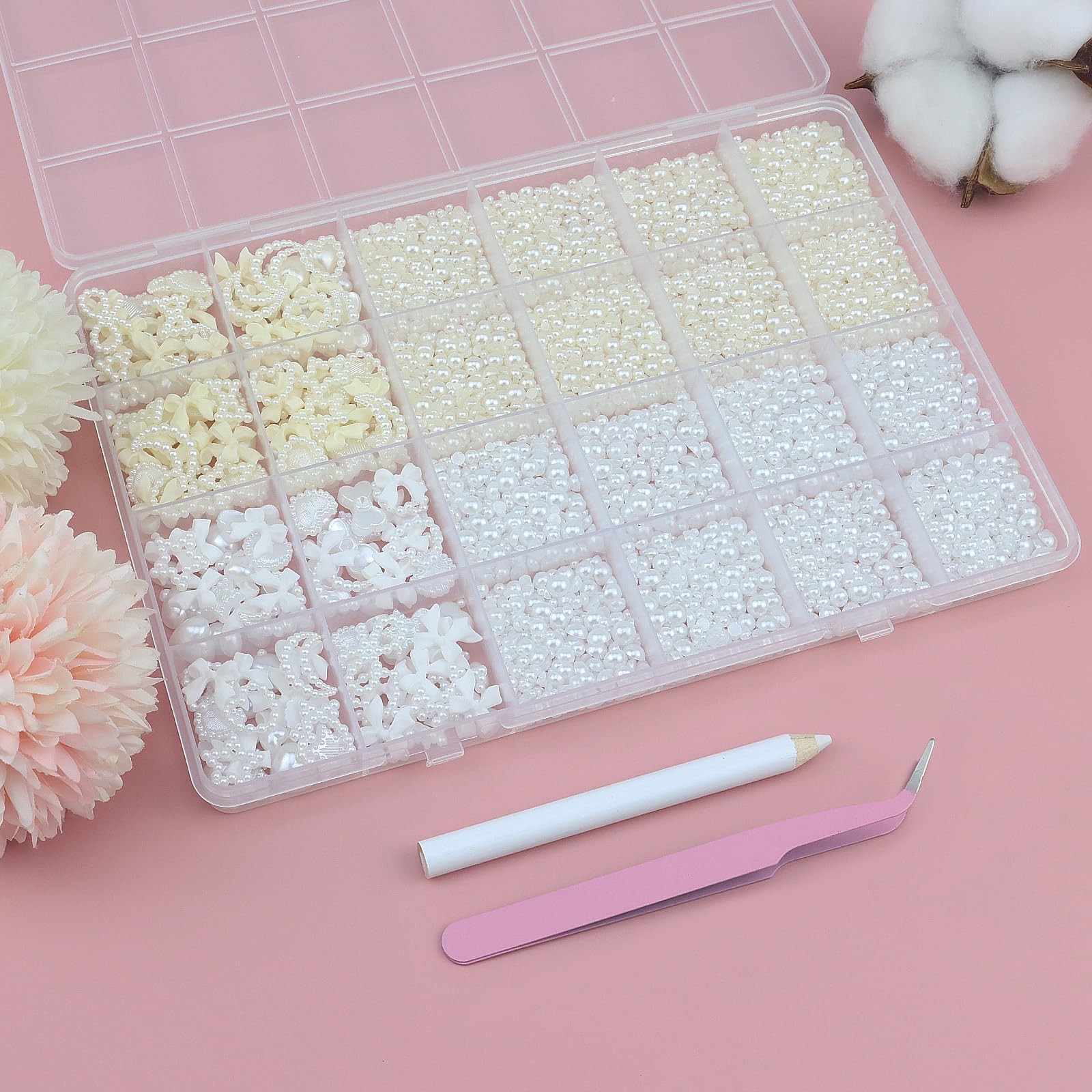 SEMATA Cream Pearl Kit 17-Colorful