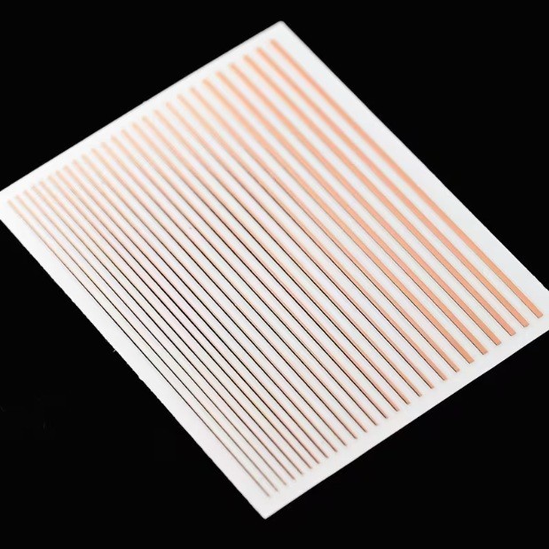 3D Stripe Line Nail Art Stickers: DIY Adhesive Decals