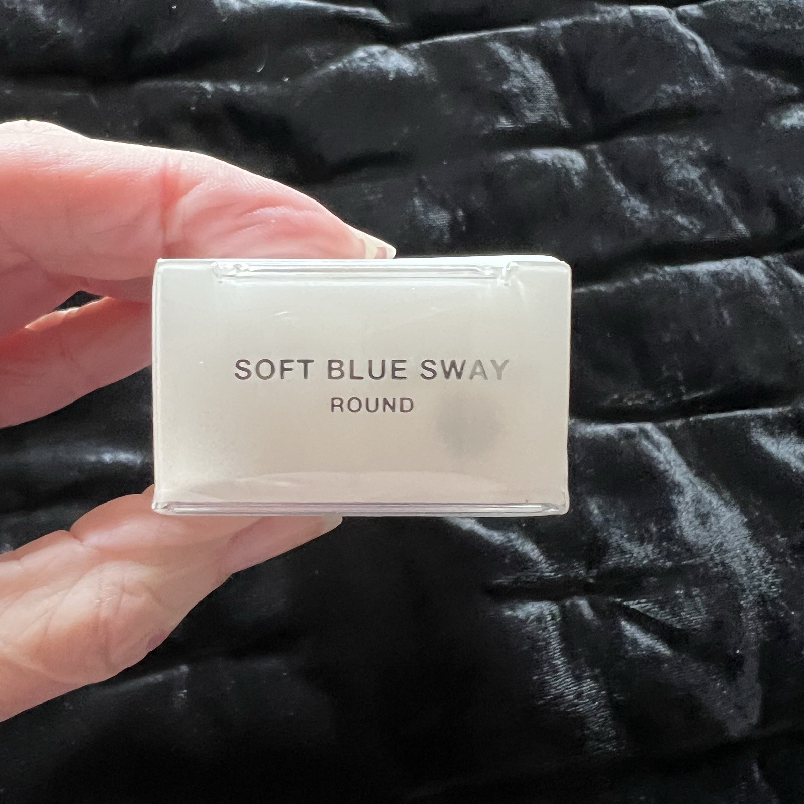 💙 Static Nails Soft Blue Sway Round Reusable Pop-On Nails New In Box