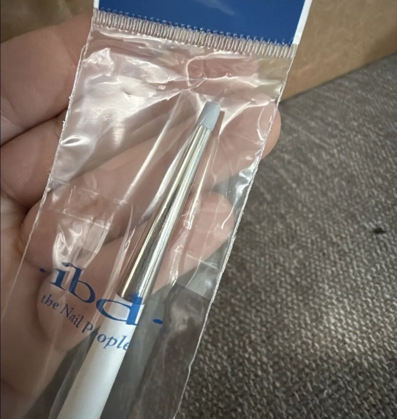 IBD Gel Art Silicone Brush 12 Pack Cup Chisel 56845 Nail Tech Salon Supply NEW