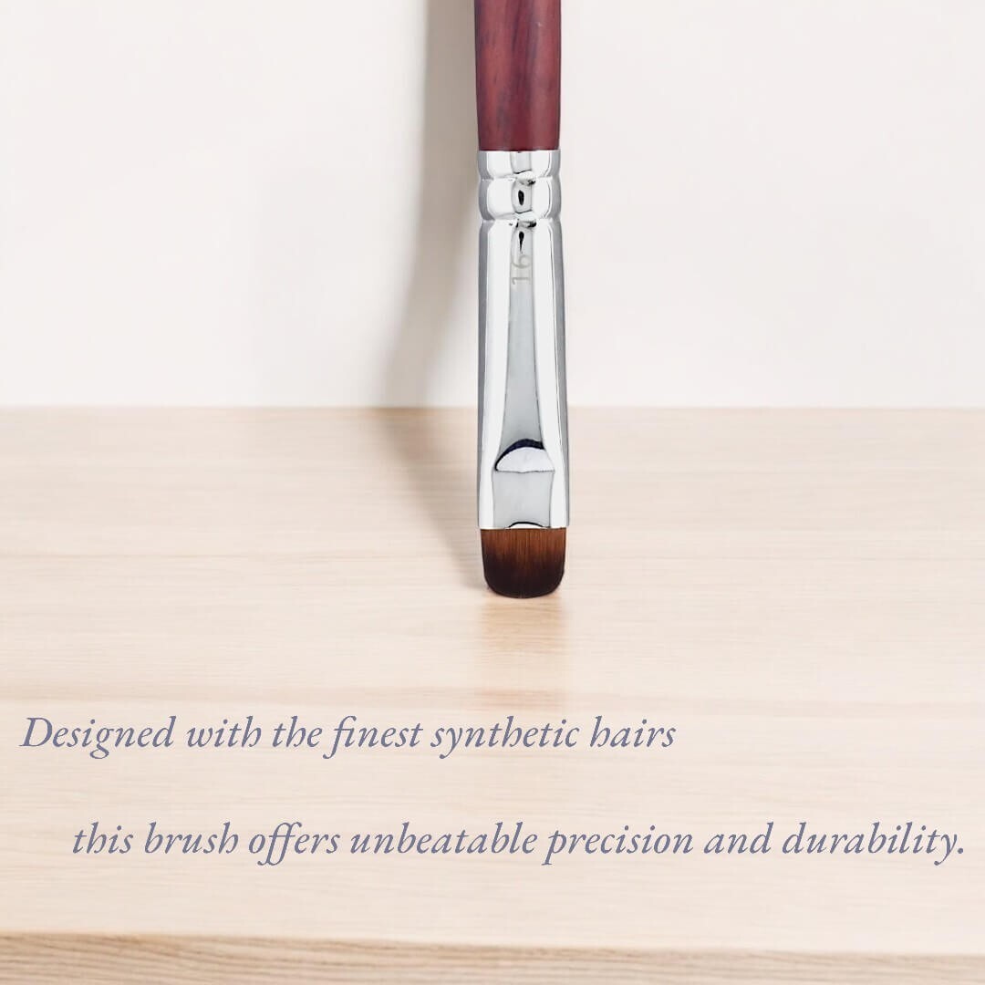 Vanfa French Brush for Nails, Clean up brush for Gel Nail Polish *Pick any size*