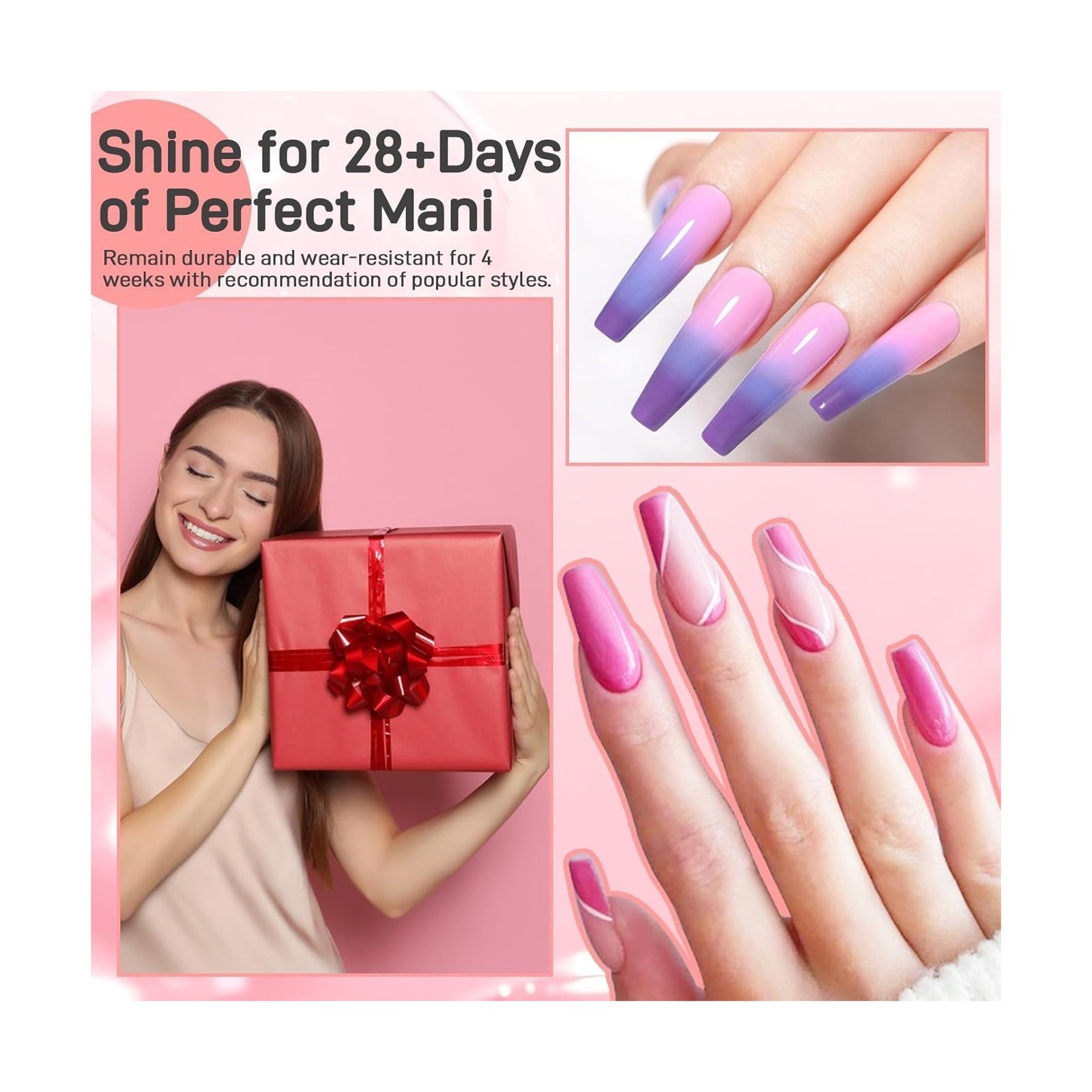 Professional Acrylic Nail Kit for Beginners with Everything Com… FAST USA SHIP