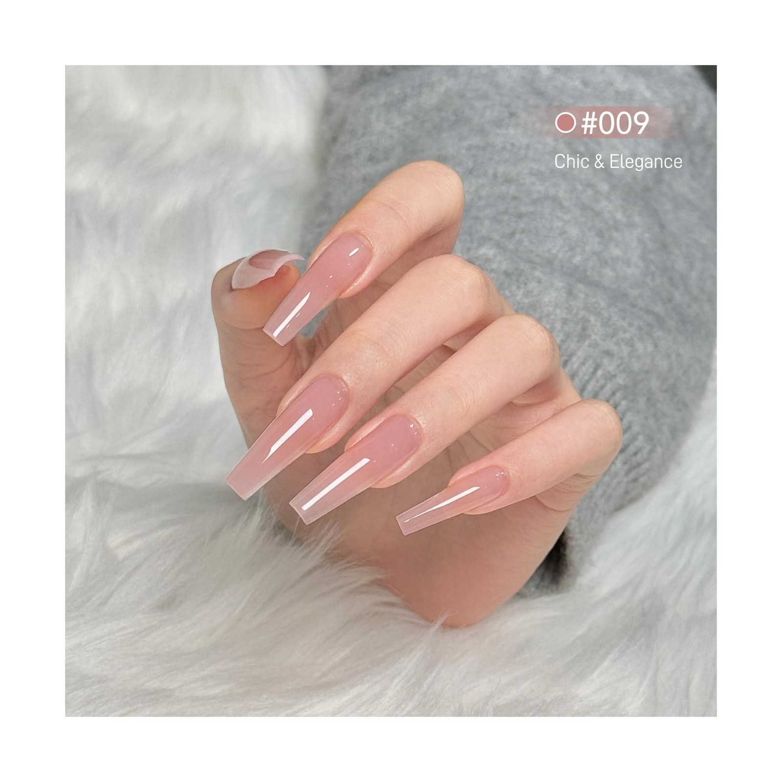 GAOY Poly Gel Nail Extension Kit with UV Light, 14 Colors Clear Pin… Fast Ship
