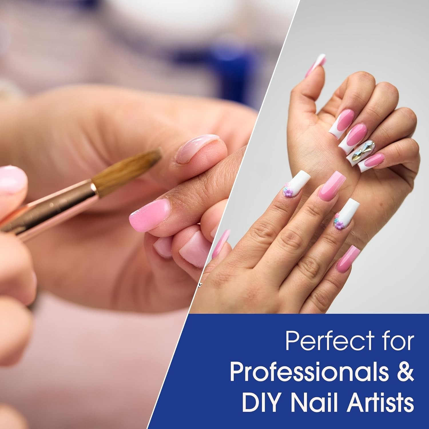 Nomma Plus 8oz Non-Yellowing Liquid Monomer – Professional Nail Quality