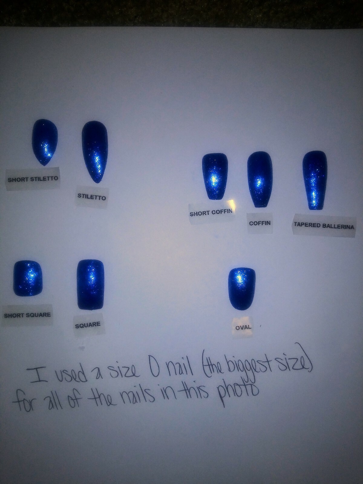 Colorful Rainbow bling gel press on nails crystal set w/ unicorn powder neon