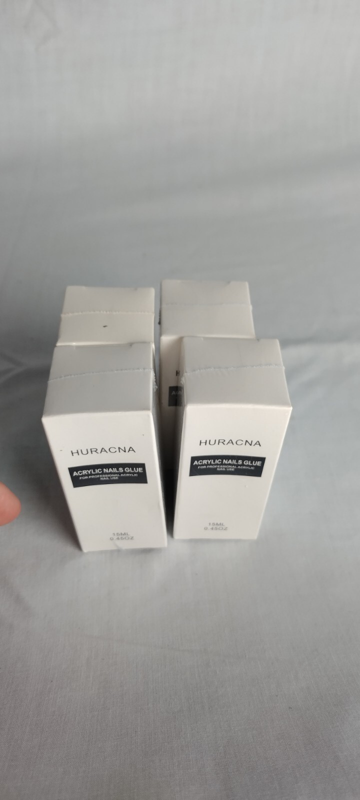 Finger Nails Glue for Professional Acrylic Nails Use 0.45 fl oz Lot (4) By