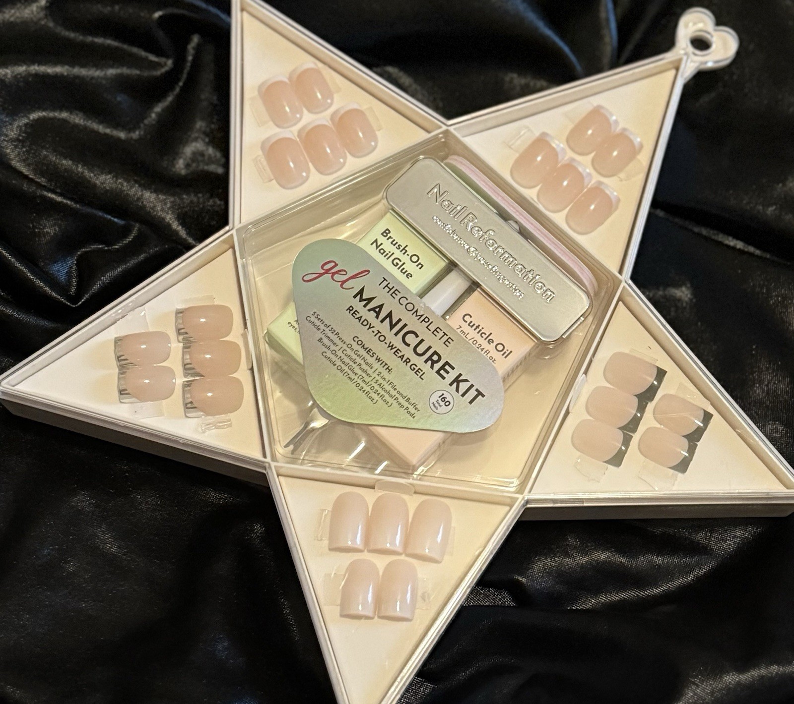 Nail Reformation Press On Nails Star Box “Bare Essentials”~Includes Free Gifts❣️