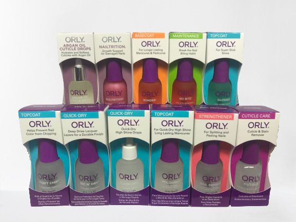 ORLY – Nail Treatment – Defense, Sec N Dry, Cuticle, Bonder, Argan – 18ml/0.6oz