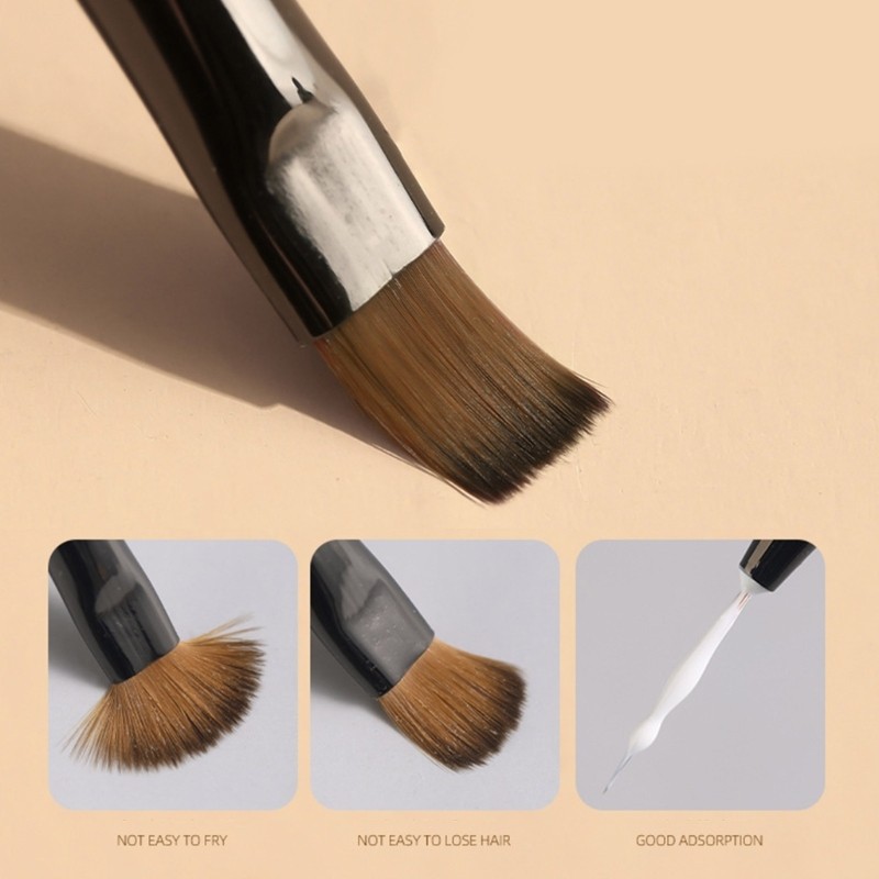 Professional Salon Nail Brush Collection 9Pcs Functional Beauty Tool for Artists