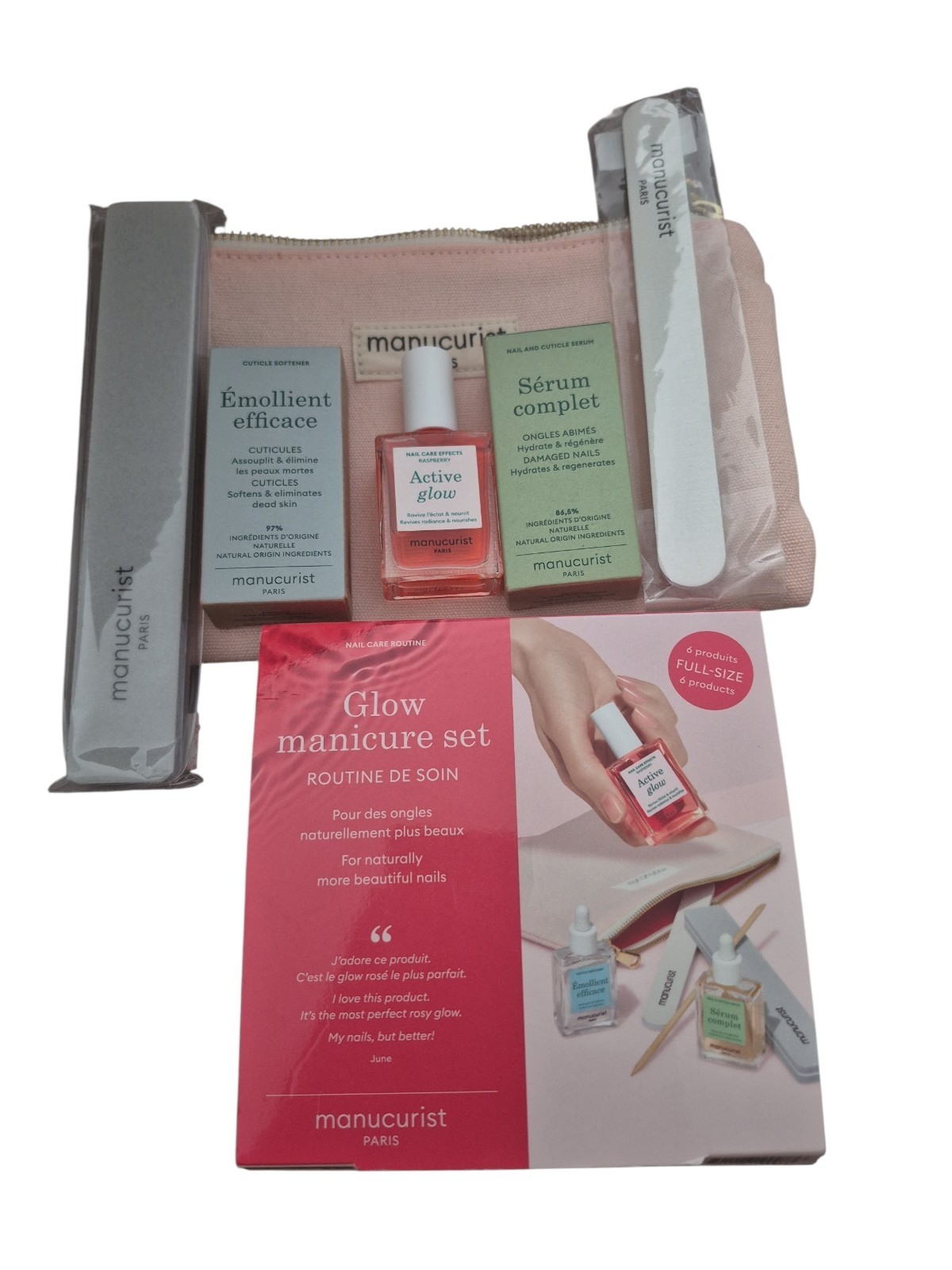 Glow Manicure set 6 pieces