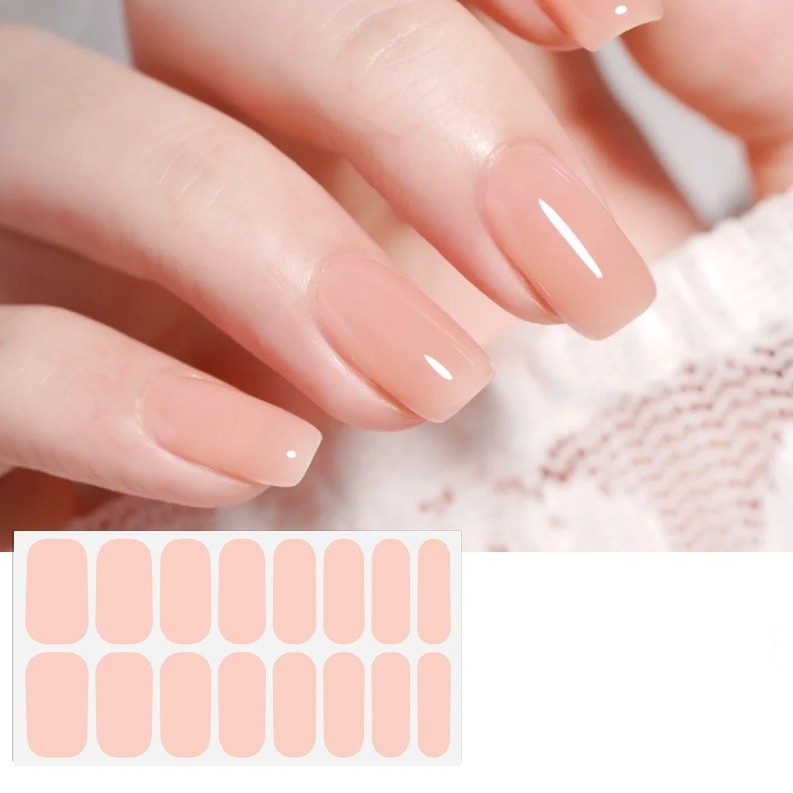 Nail Wraps Nail Polish Stickers Manicure Art Self Stick Decor 3D Decal