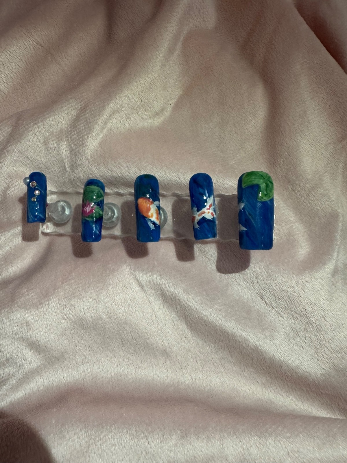 handmade gel press on nails