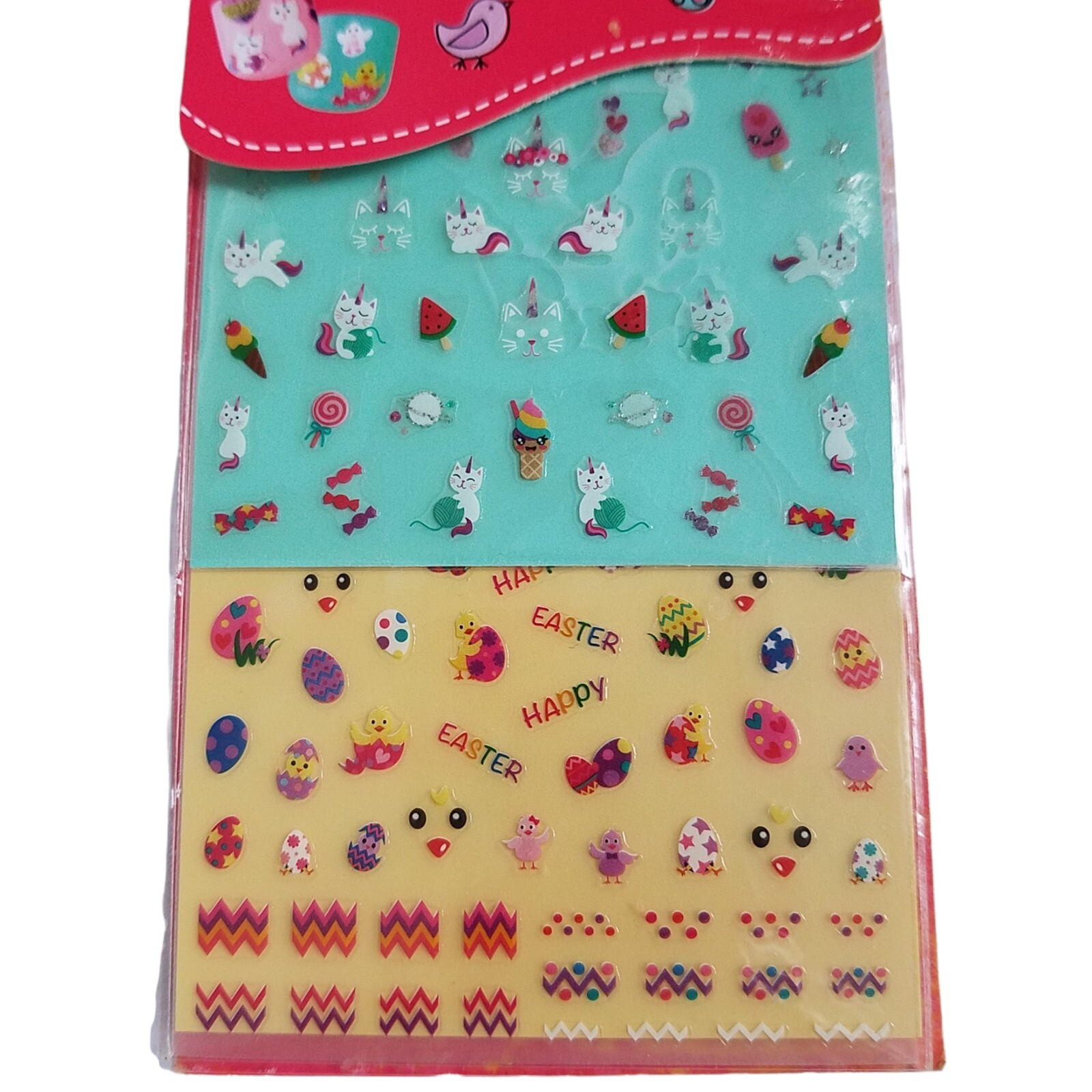 KISS Limited Edition EASTER HOLDAY ART STICKERS Flat Nail Art Decal Accessories