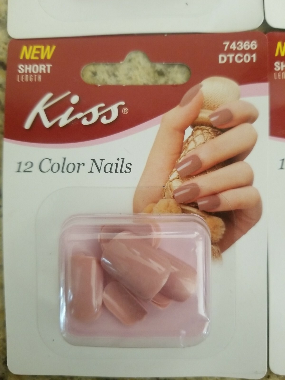 Kiss Salon Nails Lot of 5 Pack New Nail Lot x 5