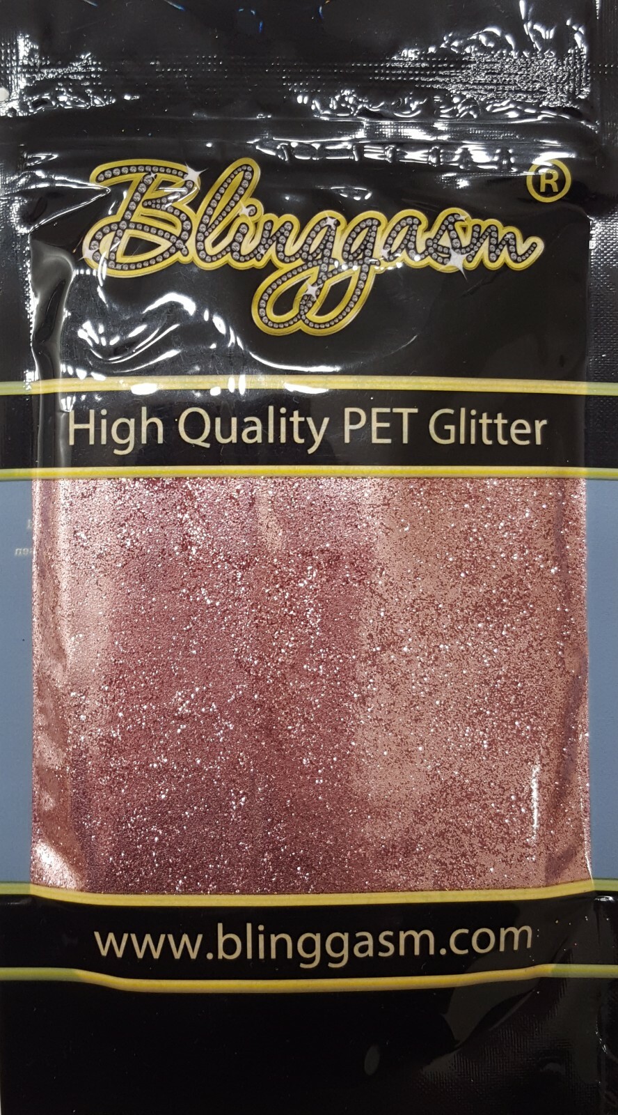 METALLIC SOLVENT RESISTANT GLITTER 3.5 OZ BY WEIGHT #53 B0900 BABY PINK
