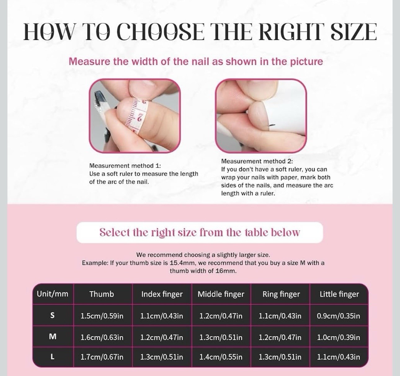 Handmade Nail Coral Pink Press On Nails(Medium size)