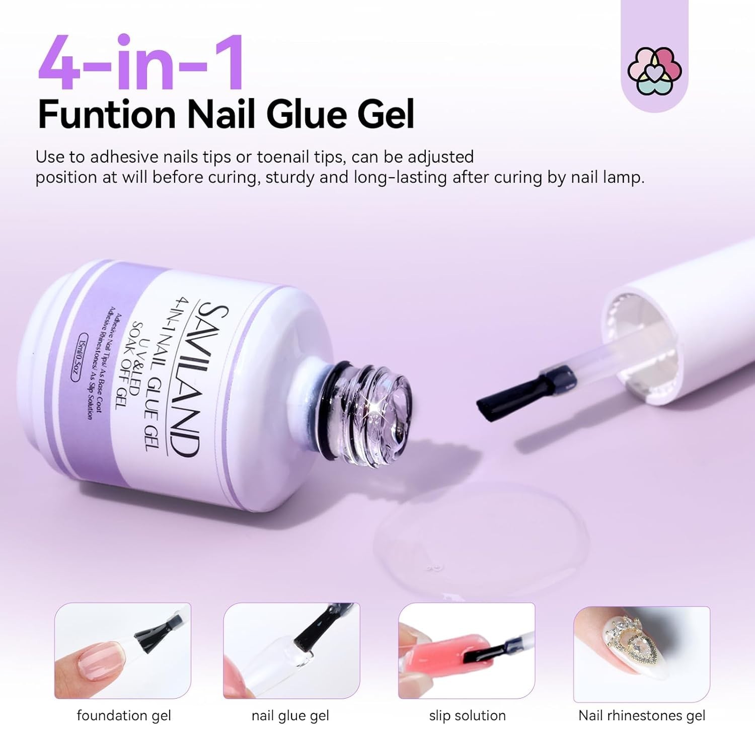 Complete Nail Art Solution: 500 Gel Toenail Tips, Nail Drill & Portable UV Lamp