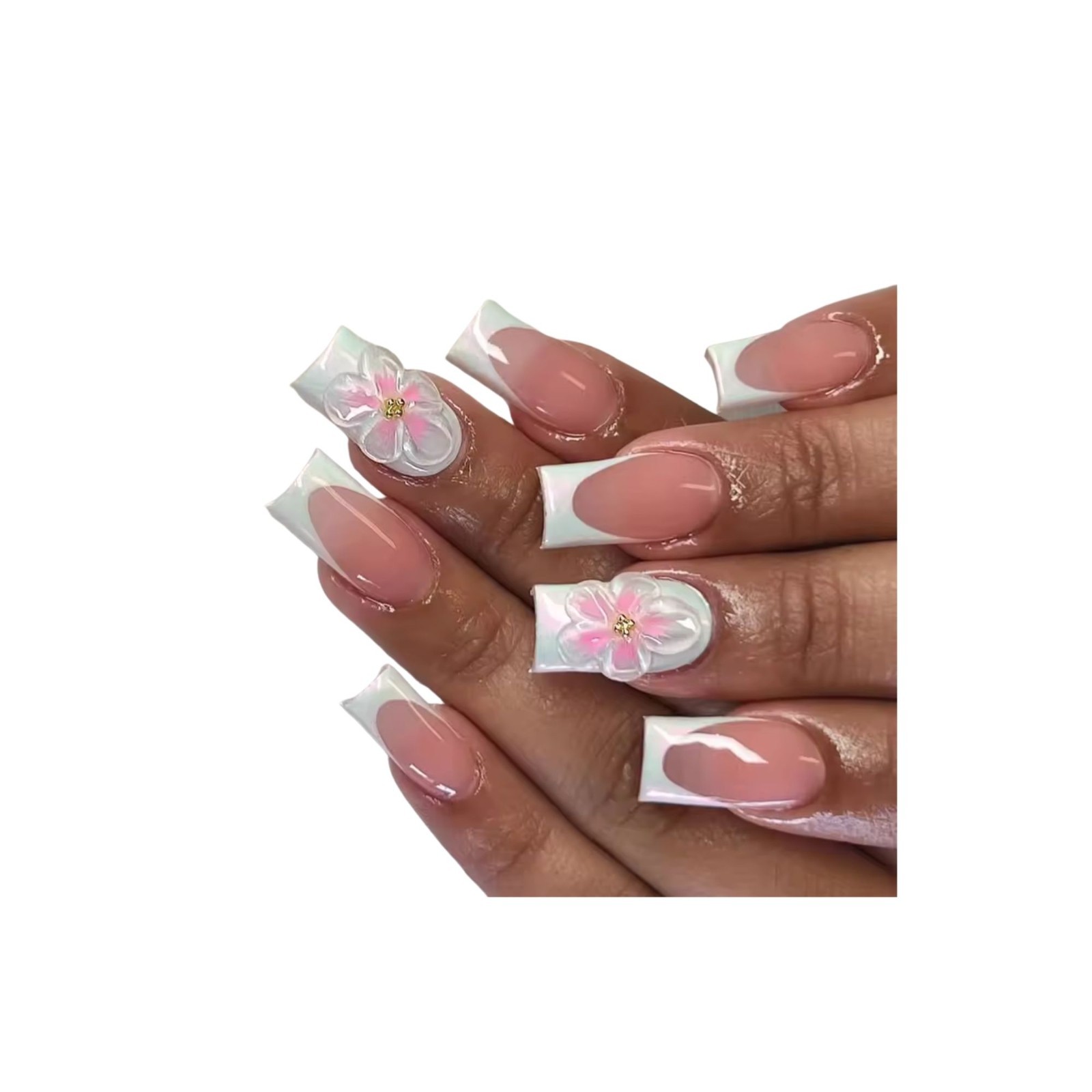 Olalaclayco Handmade Press On Nails, Hand Painted Gel False Nails, Luxury Custom