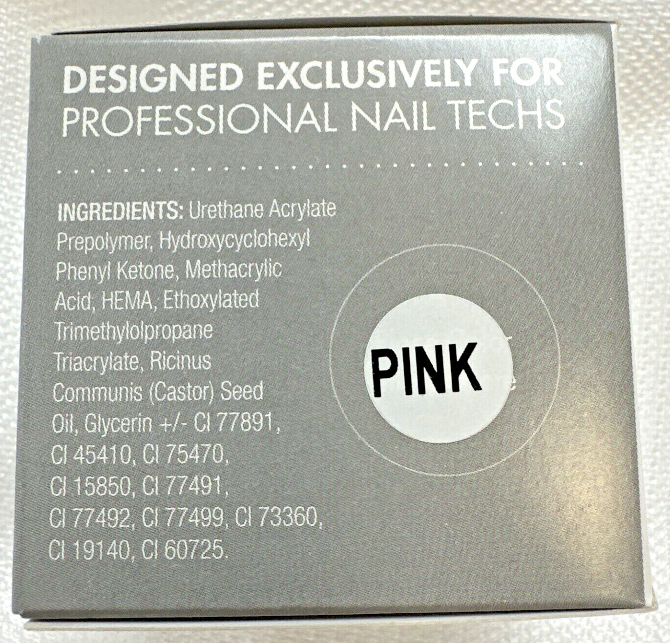 Star Nail T3 Fiber Gel Classic European T3 Technology PINK Color 2 oz