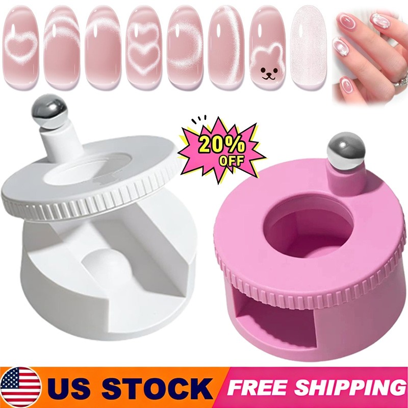 NEW Rotating Automatic Glass Bead Super Strong Cat Eye Magnet Beginner-Friendly