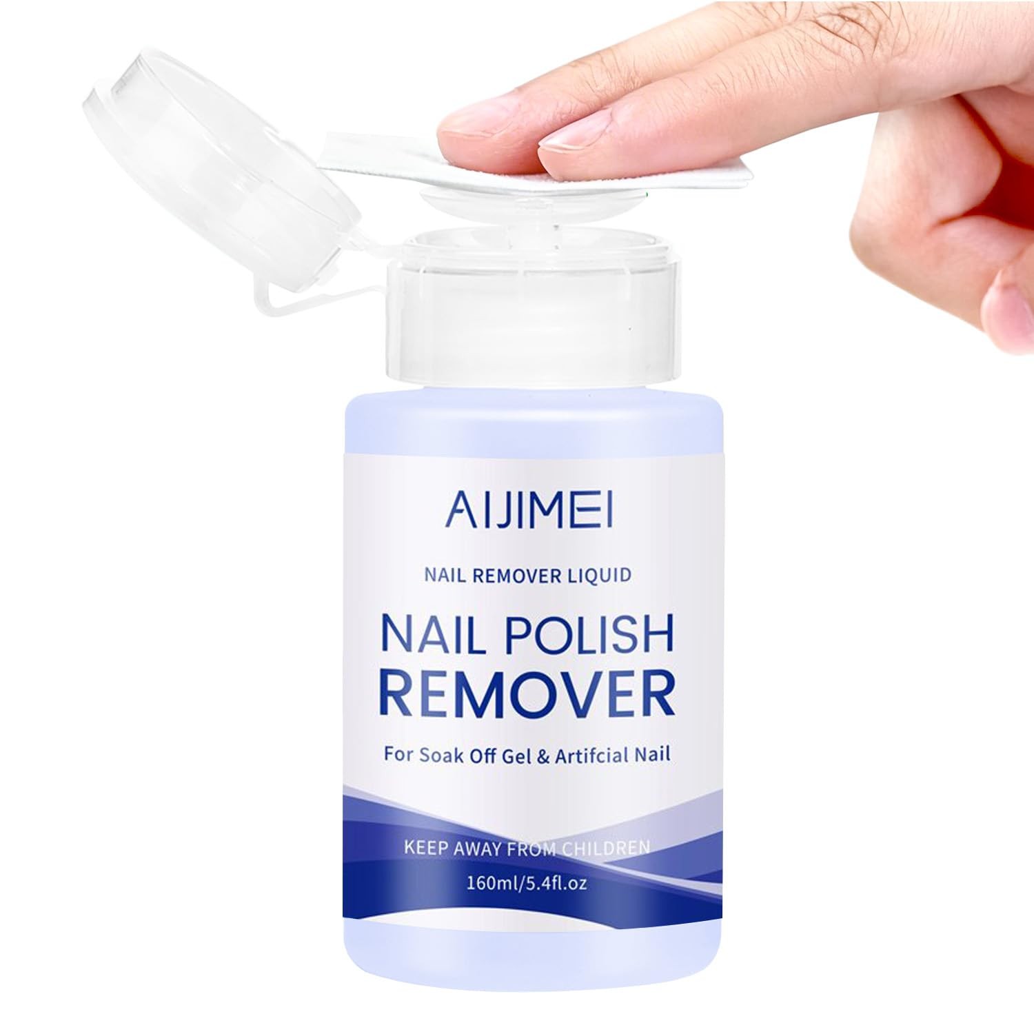 AIJIMEI 160ml Gel Nail Polish 4 Fl Oz (Pack of 1), Remover