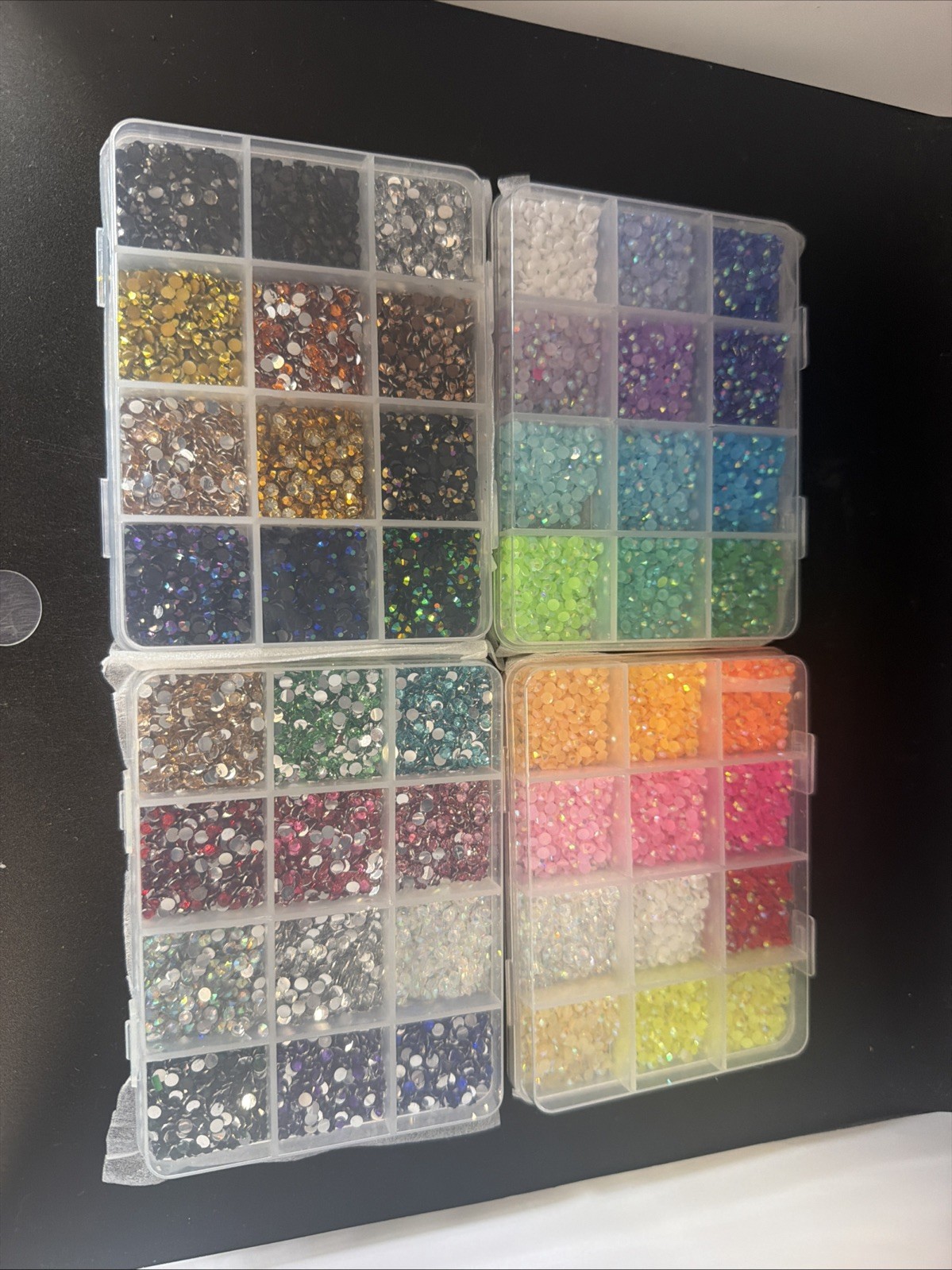 Rhinestone Nail Art Lit Multiple Colors