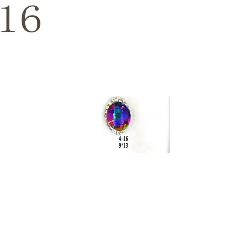 NAIL SILVER DECORATION UK CHARM JEWELLERY 3D RHINESTONES CRYSTAL GEMS ART ALLOY