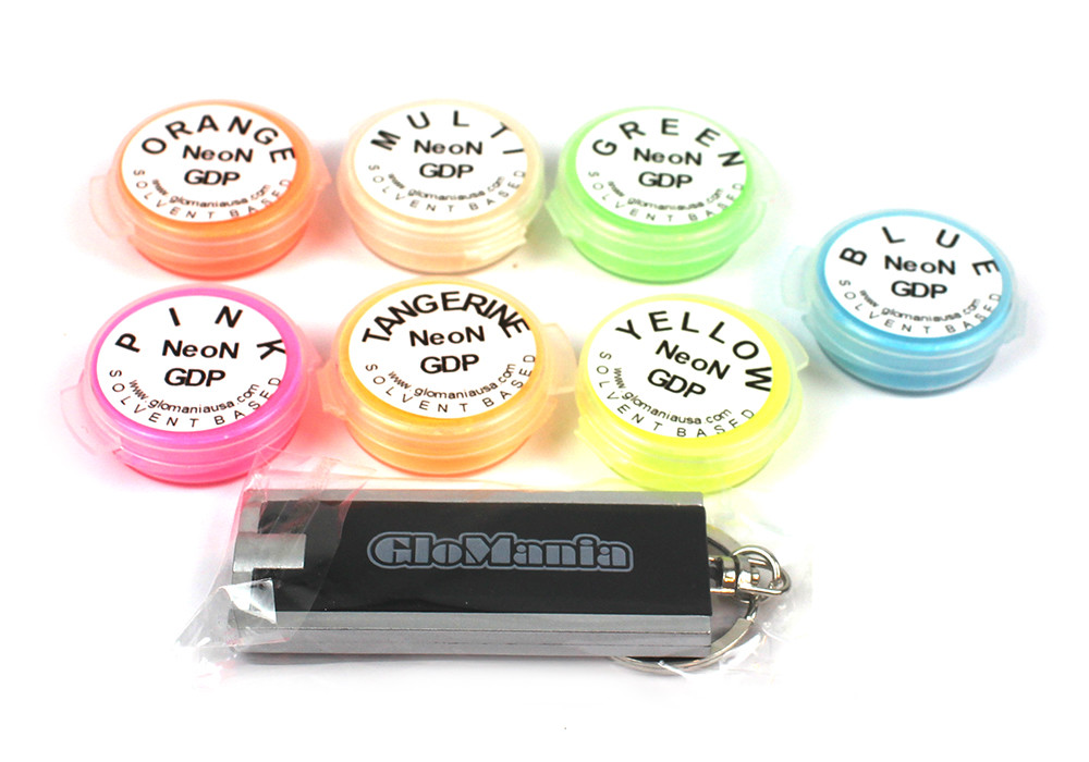 GLOW IN THE DARK Pigment Powder Resin UV Fluorescent 10g