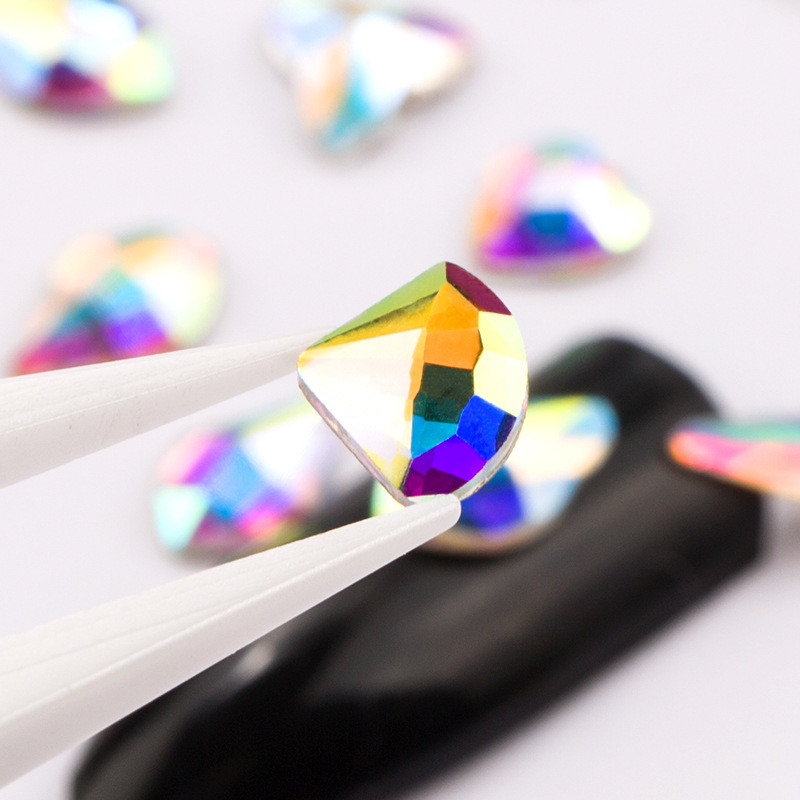 Multi-style Abnormity Nail Art Rhinestones Glitter Gems 3D Tips DIY Decoration