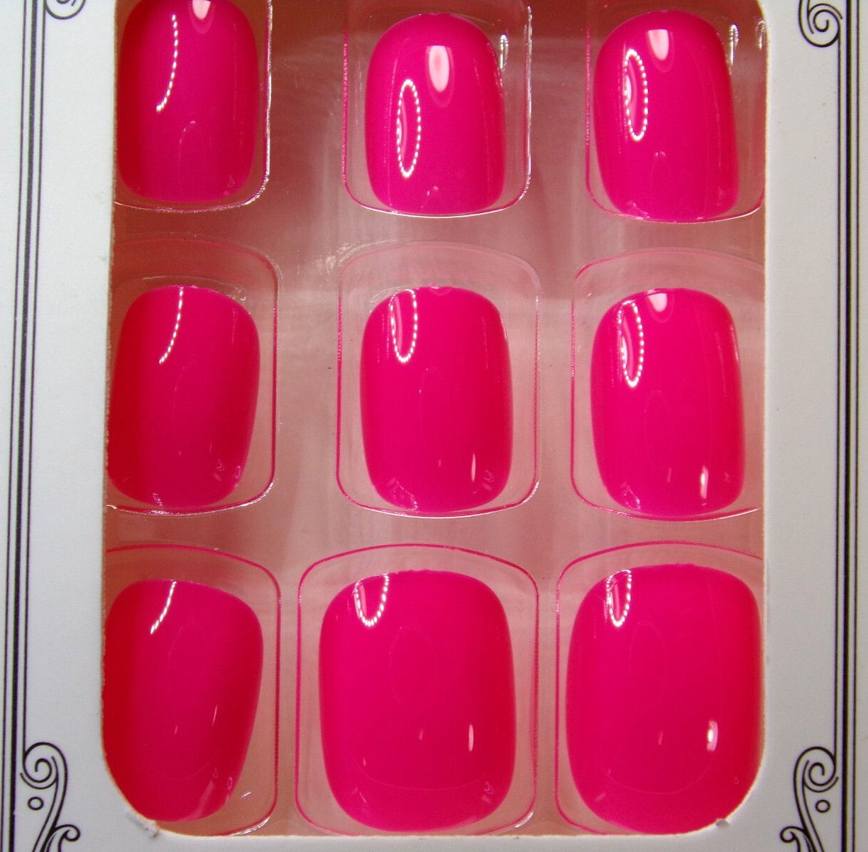 Beautiful Nails Classic Pink glue on Short
