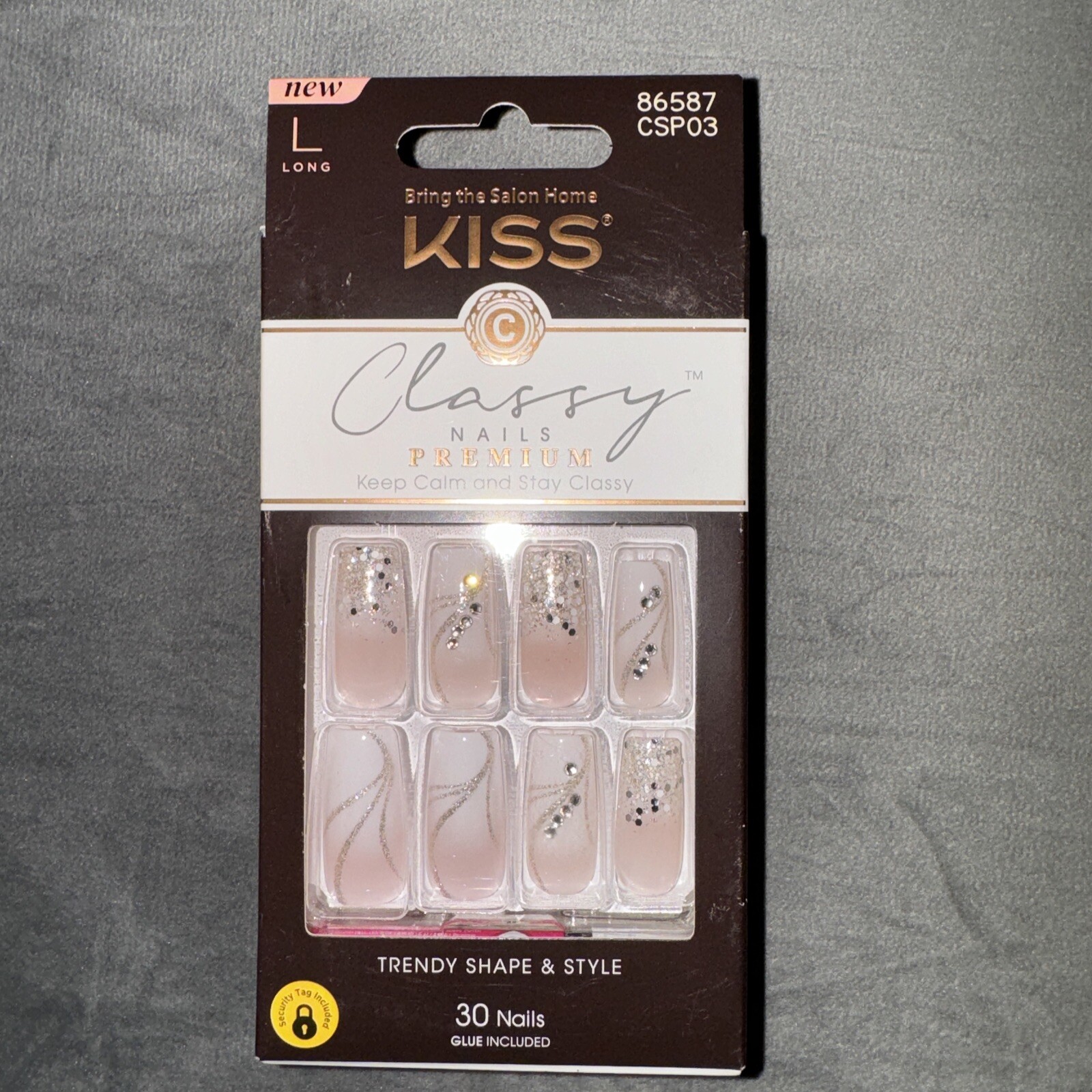 Kiss Classy Trendy Shape & Style Nails, You Choose