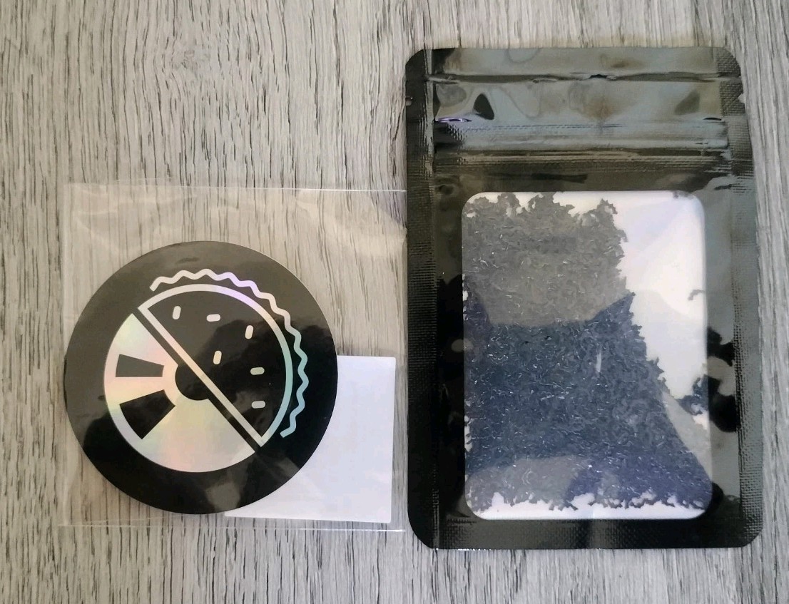 SAFIYA x HOLO TACO *EMPTY* Collection Box + Bat Glitters Pack + HT Logo Sticker