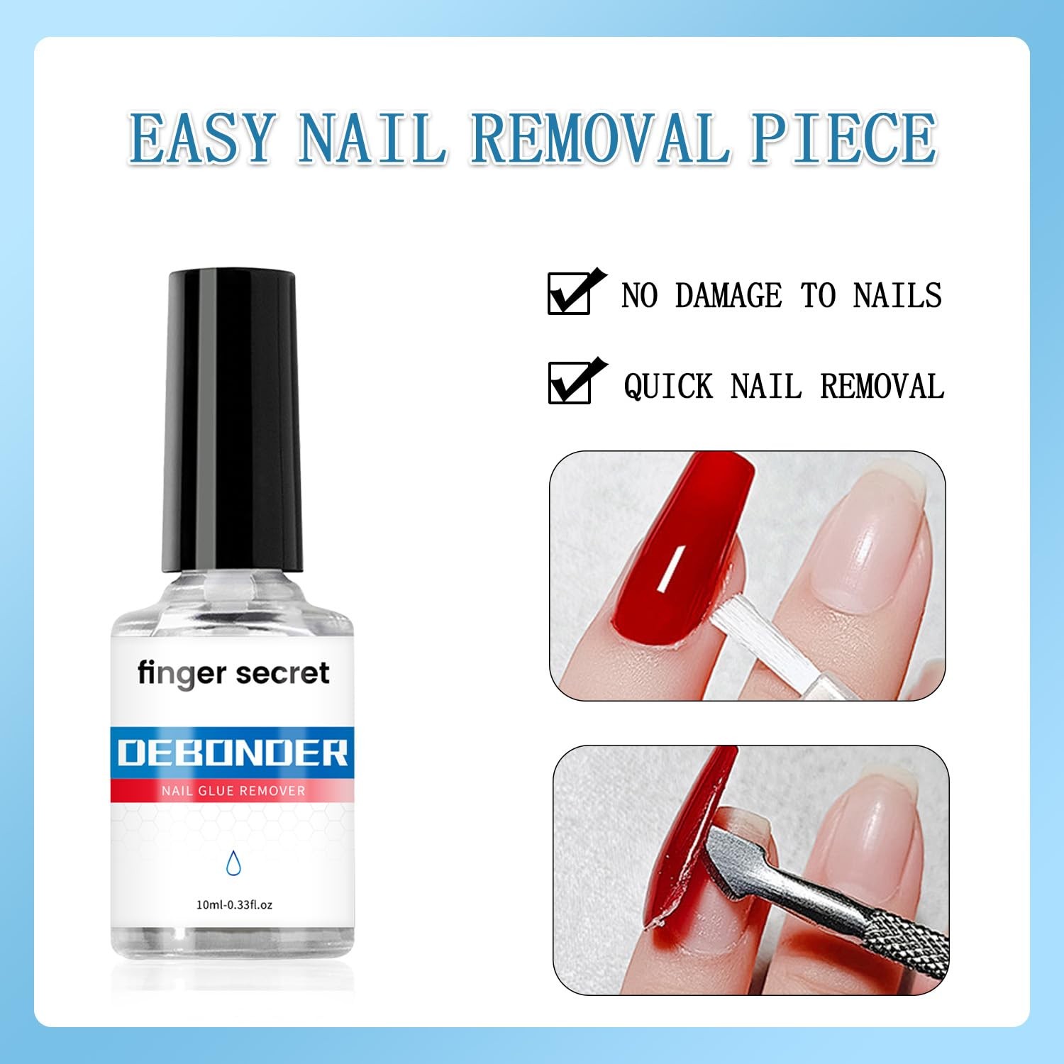 Nail Glue Rhinestones Dissolver Nail Glue Remove Press On Nail