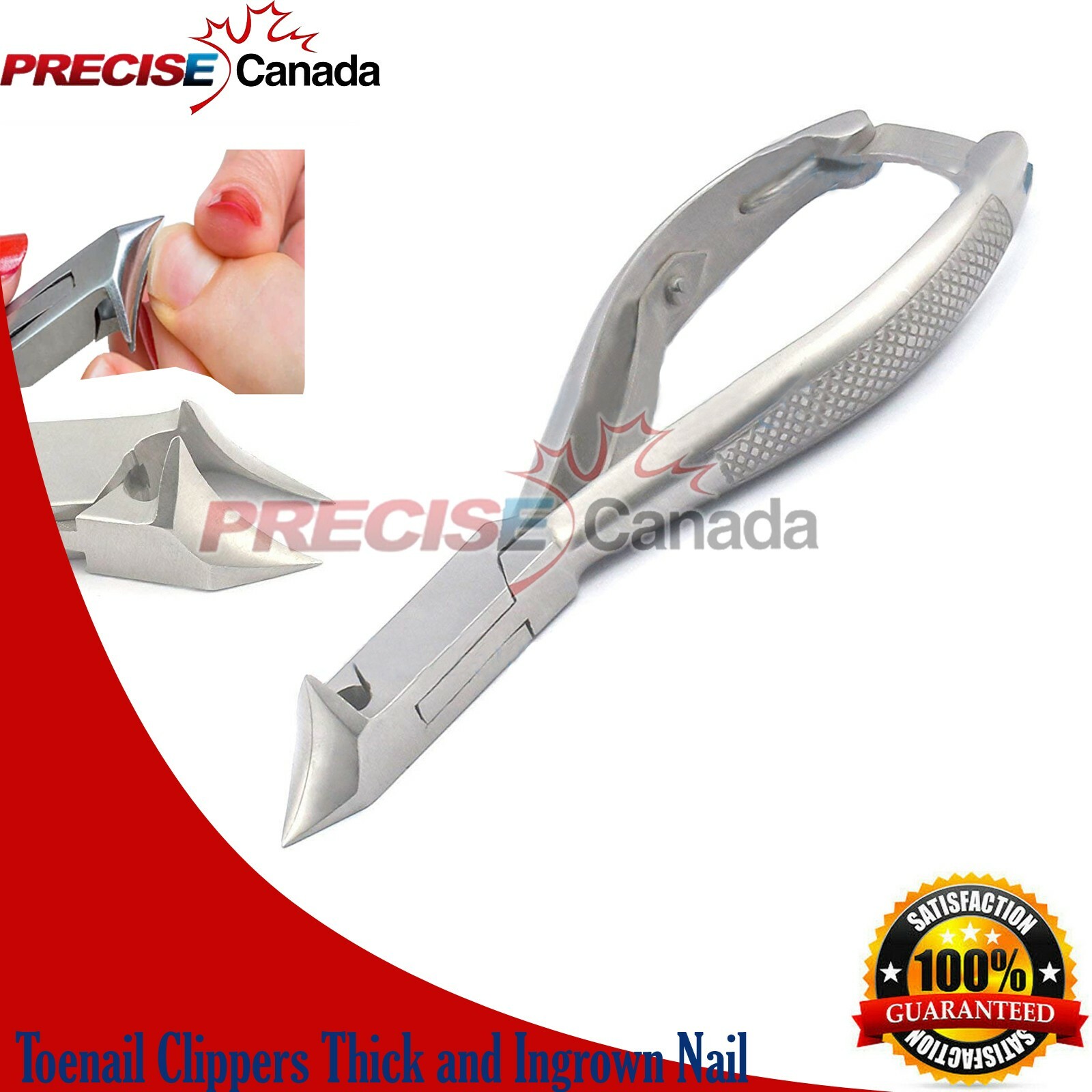 Medical-Grade Toenail Clippers – Podiatrist’s Nippers for Thick and Ingrown Nail
