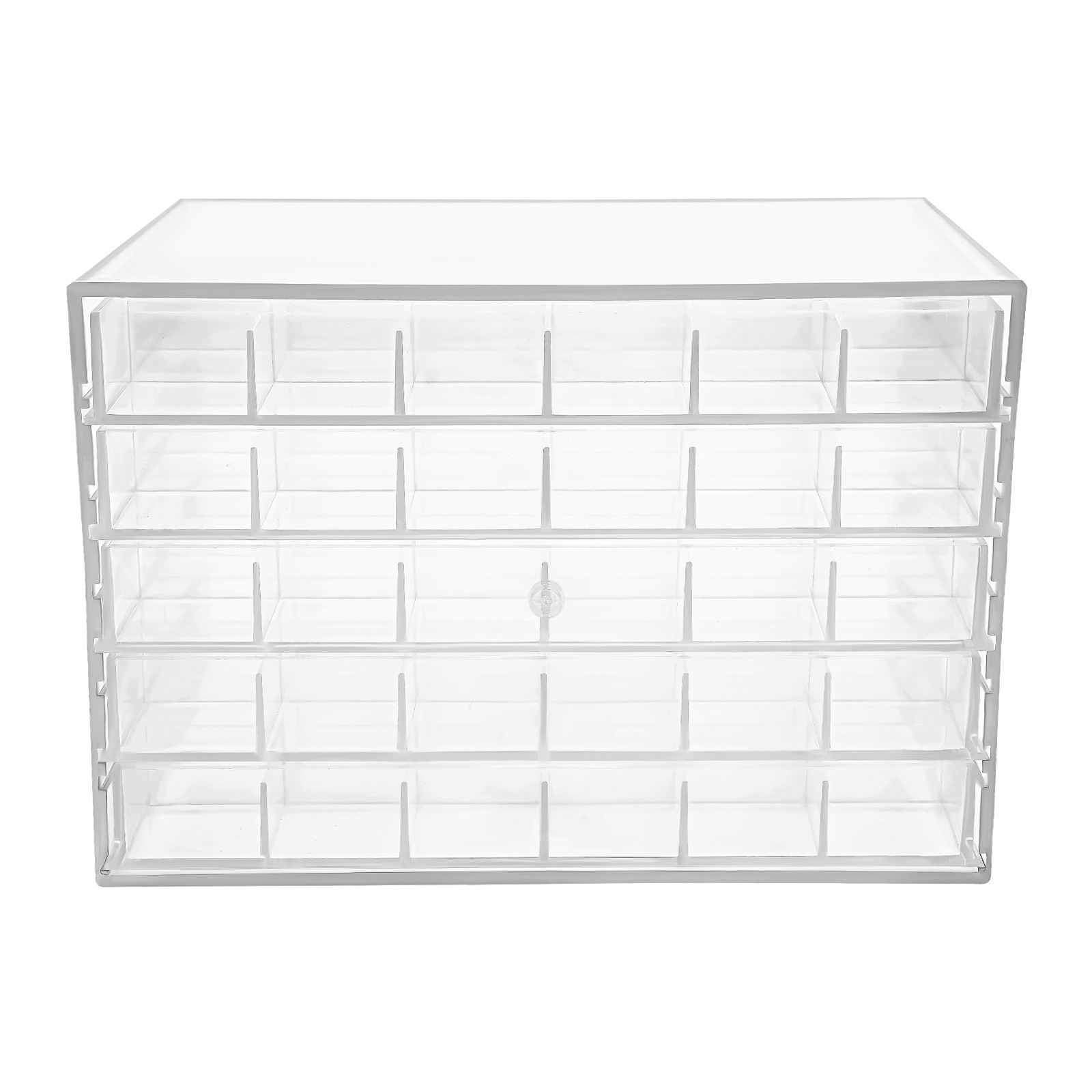 5 Layers 120 Grids Nail Art Supplies Display Case Organizer Nail Art Storage Box