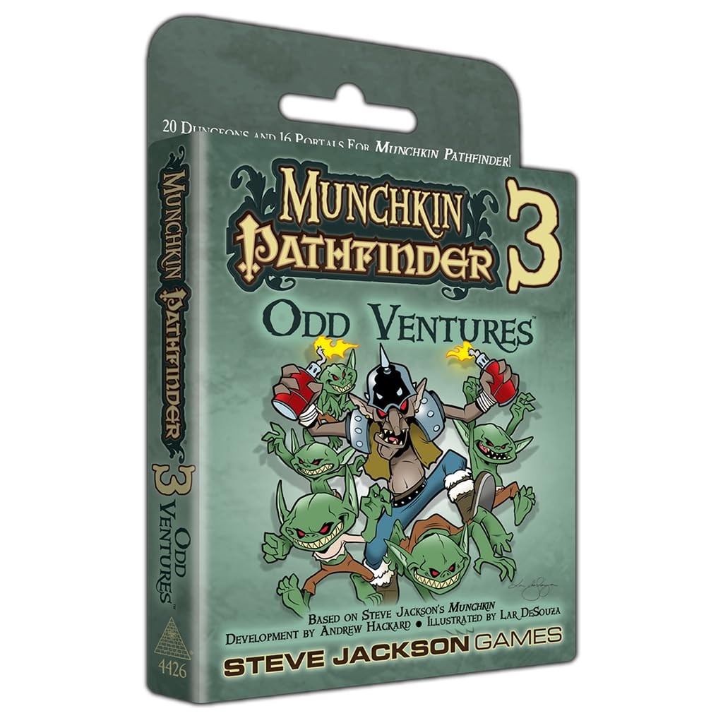 Steve Jackson Games Munchkin 9.5 inches x 2 x 15 inches, Green