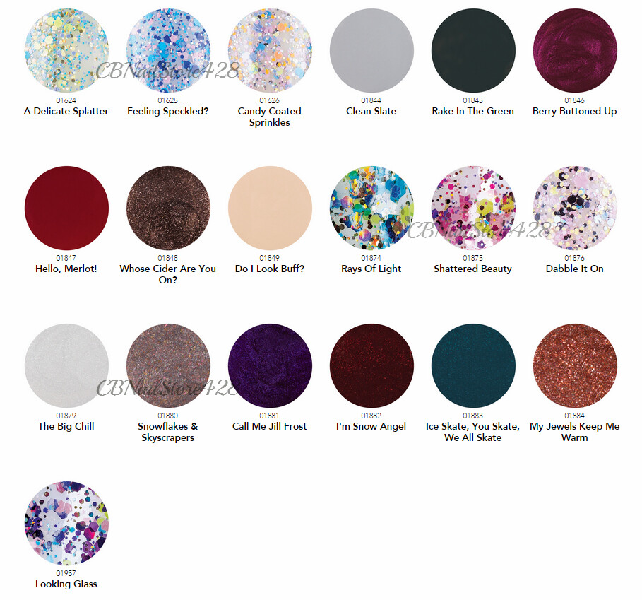 HARMONY GELISH Soak-Off – NEW BOTTLE – Choose Any Color – .5oz – Series 1