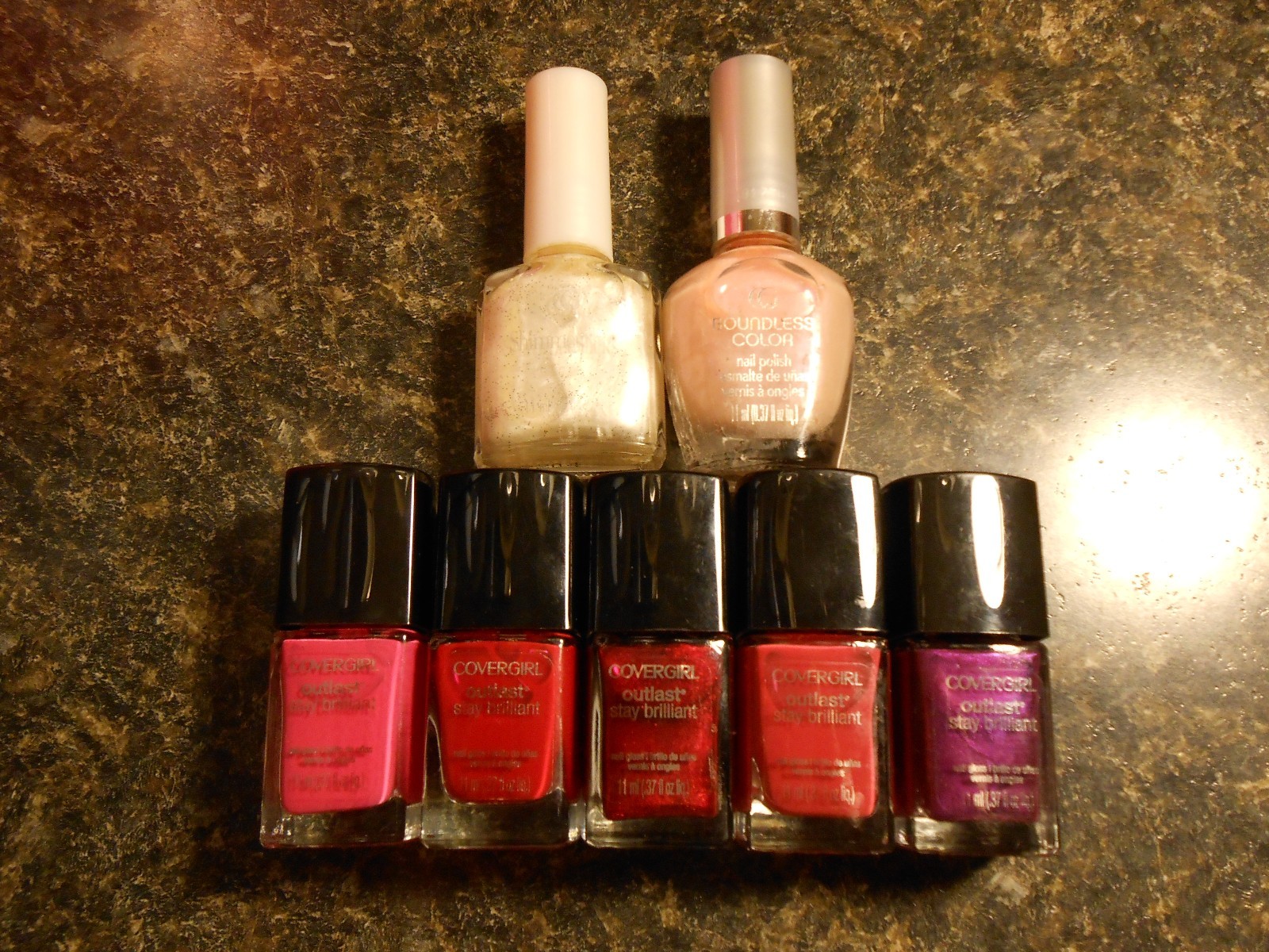 Assorted CoverGirl nail polish gloss lacquer choose your color! NEW