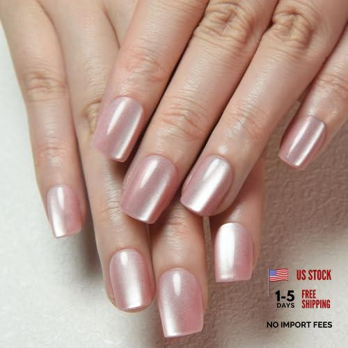 30Pcs – Short Square Nude Pink Cat Eye – Extra 30 Ounce – Pack of 1