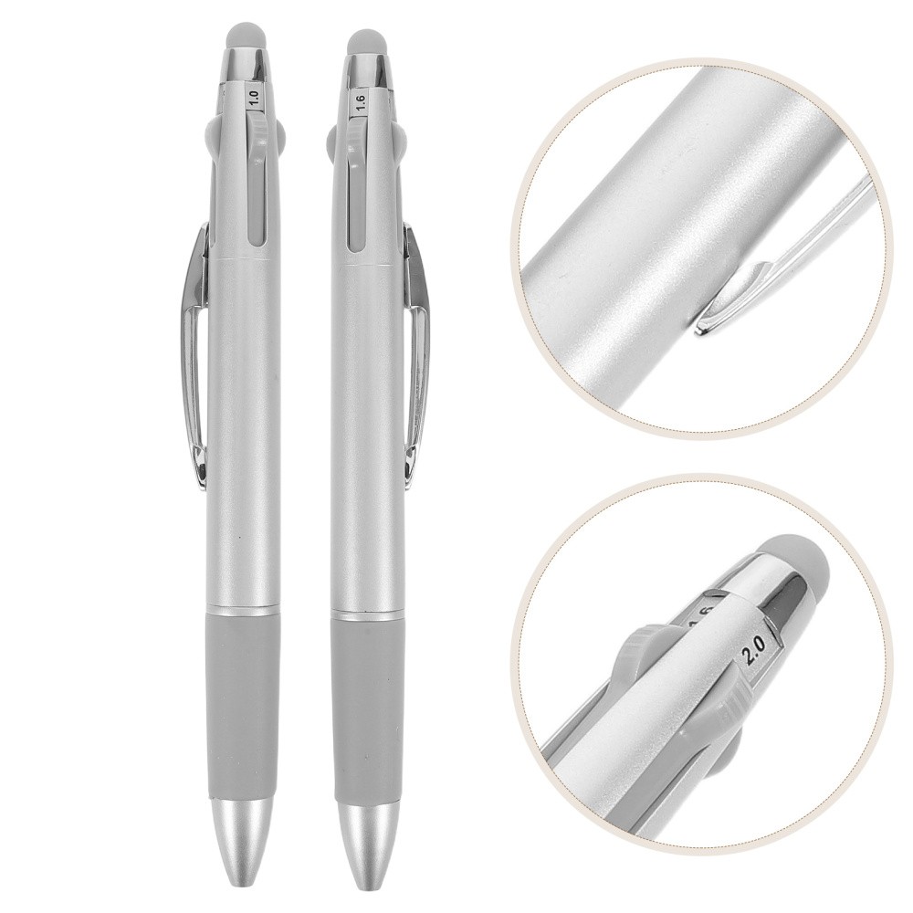 2pcs Manicure Dotting Pen: Professional Nail Marker Pen For Embossing Detailing