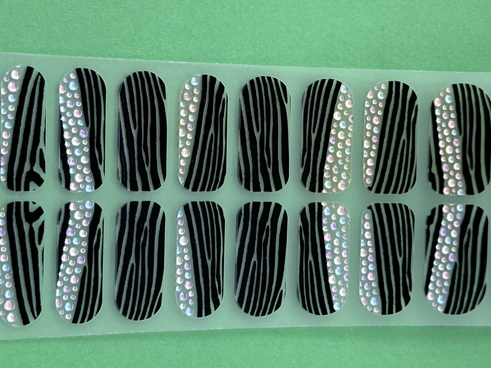 20 Strips In a Pack Instant Nail Wrap, Peel and Apply, Hottest design Brand New.