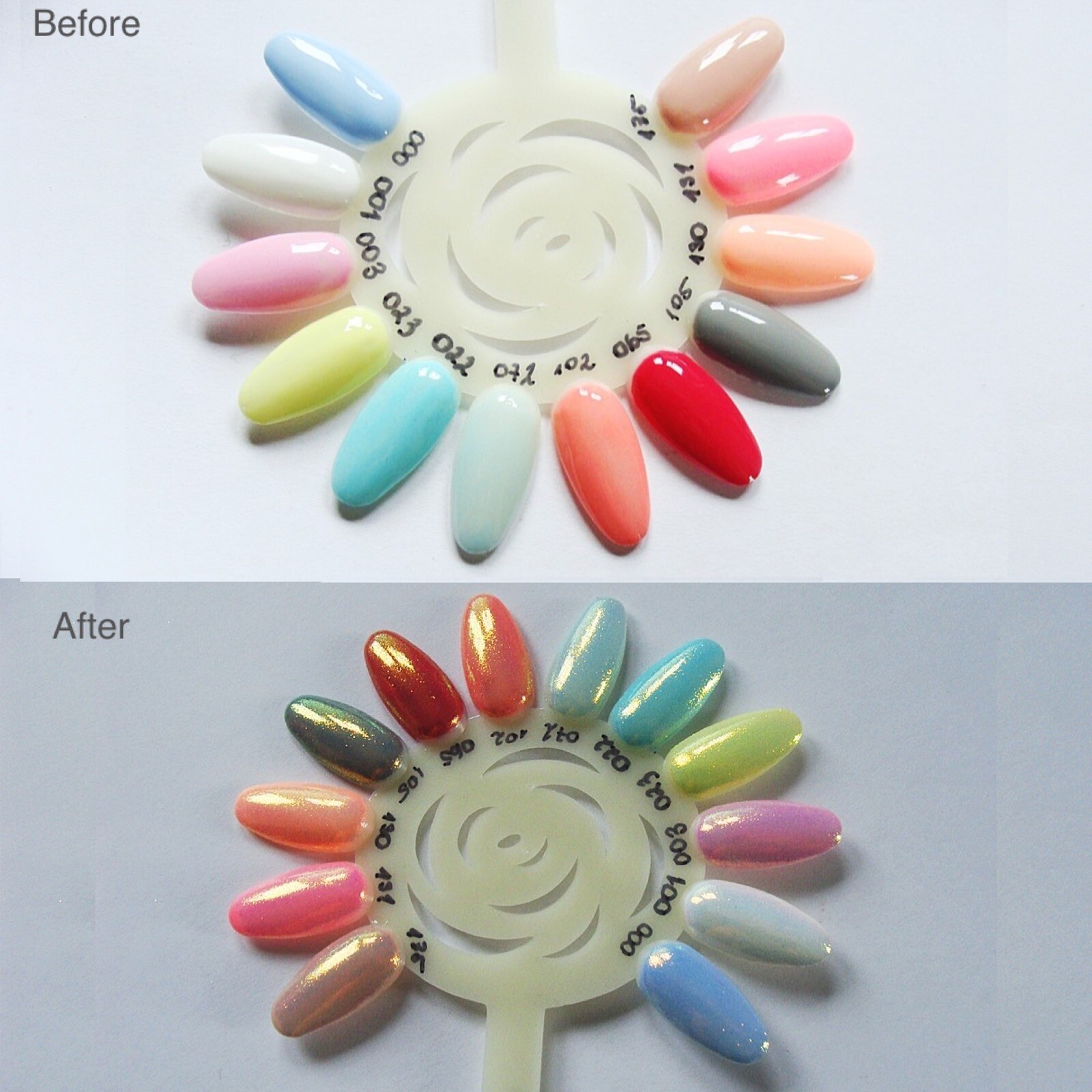 MERMAID EFFECT GLITTER NAIL ART POWDER DUST GLIMMER Hot Nails Iridescent 3g UK