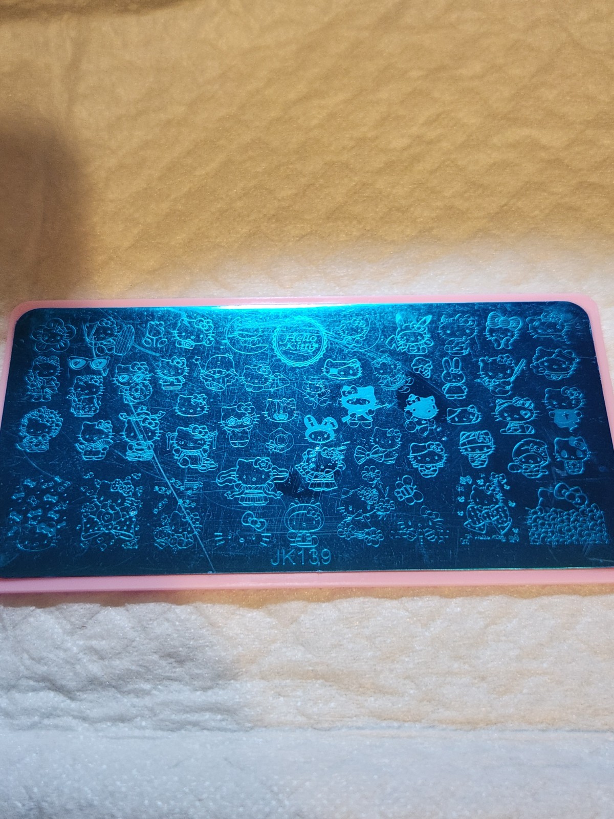 Hello Kitty Nail Stamping Plate Various versions of Kitty