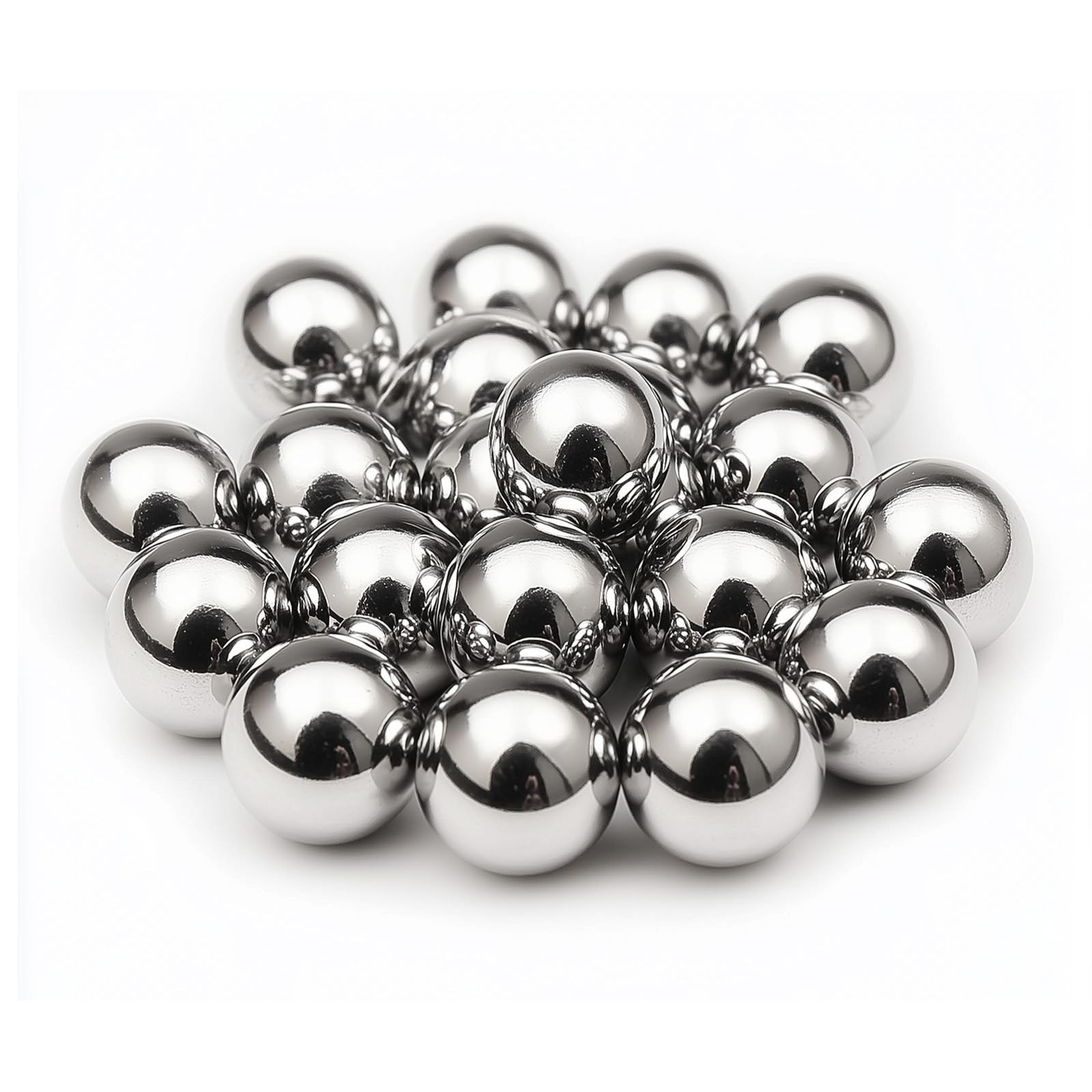 25 PCS 1/2 Inch 304 Stainless Steel Bearing Balls G100 Precision Hardware