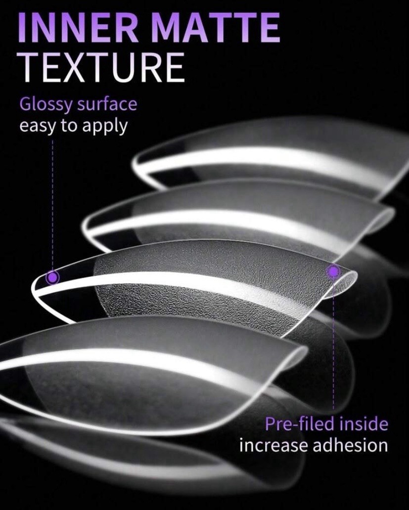Short Almond Nail Tips 12 Sizes Short Almond Gel Nail Tips 120Pcs Soft Gel